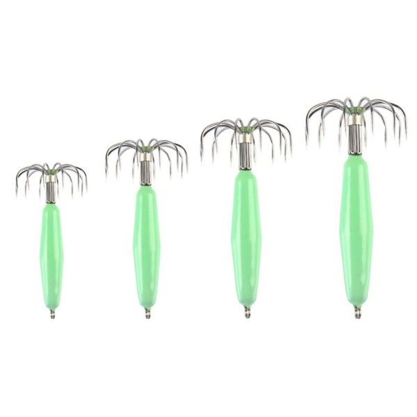 squid hooks stainless steel luminous fishing tackle lures jigs hook 12 pin umbrella ocs fishhook accessories
squid hooks stainless steel luminous fishing tackle lures jigs hook 12 pin umbrella ocs fishhook accessories