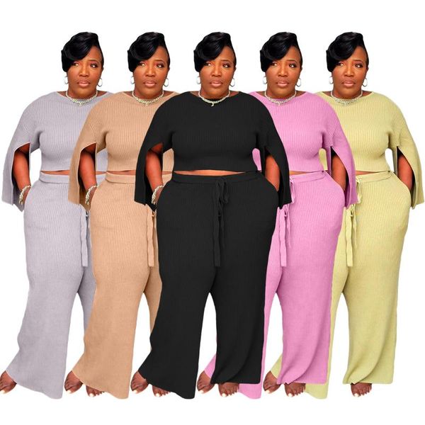 plus size tracksuits women clothing 4xl 5xl elegant work office + wide leg pants suits 2 piece sets festival outfits, Black
plus size tracksuits women clothing 4xl 5xl elegant work office + wide leg pants suits 2 piece sets festival outfits, Black