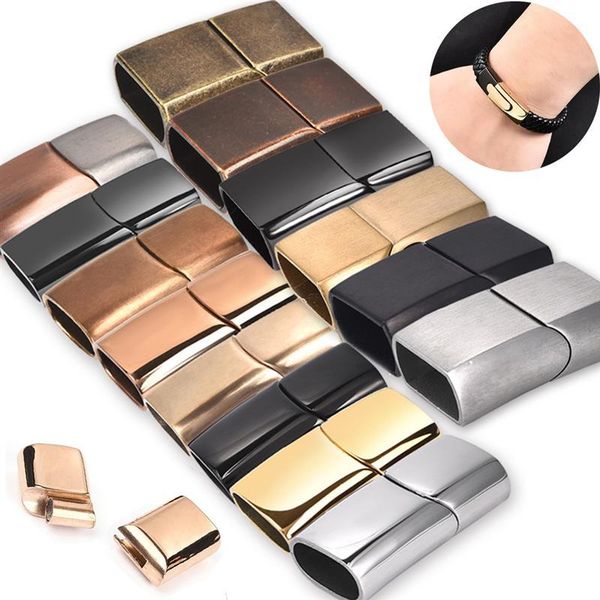 2pcs stainless steel magnetic clasps fit 12*6 mm flat leather cord diy bracelet connector buckle jewelry making findings party favor
2pcs stainless steel magnetic clasps fit 12*6 mm flat leather cord diy bracelet connector buckle jewelry making findings party favor