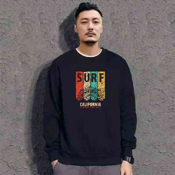 2021 new spring sweater plush loose round neck coat ins fashion men's autumn and winter long sve, Black
2021 new spring sweater plush loose round neck coat ins fashion men's autumn and winter long sve, Black