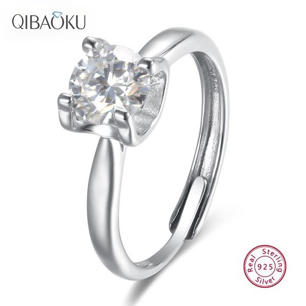 cluster rings genuine 925 sterling silver moissanite open adjustable wedding engagement finger ring fine jewelry for women, Golden;silver
cluster rings genuine 925 sterling silver moissanite open adjustable wedding engagement finger ring fine jewelry for women, Golden;silver