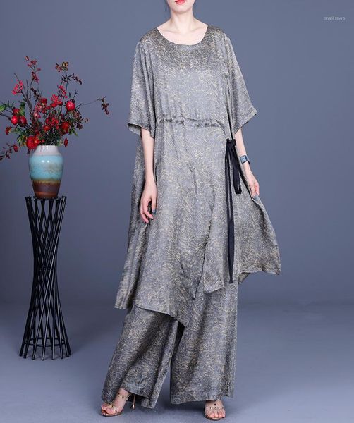 women's two piece pants superaen 2021 summer design waist man silk solid o neck loose plus size + wide leg sets, White
women's two piece pants superaen 2021 summer design waist man silk solid o neck loose plus size + wide leg sets, White