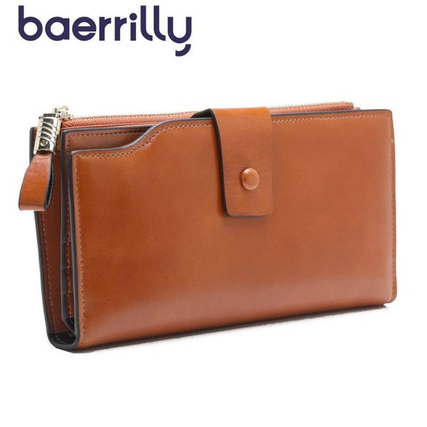 wallets fashion women wallet genuine leather lady coin purse card holder long hasp oil wax female cell phone pocket, Red;black
wallets fashion women wallet genuine leather lady coin purse card holder long hasp oil wax female cell phone pocket, Red;black