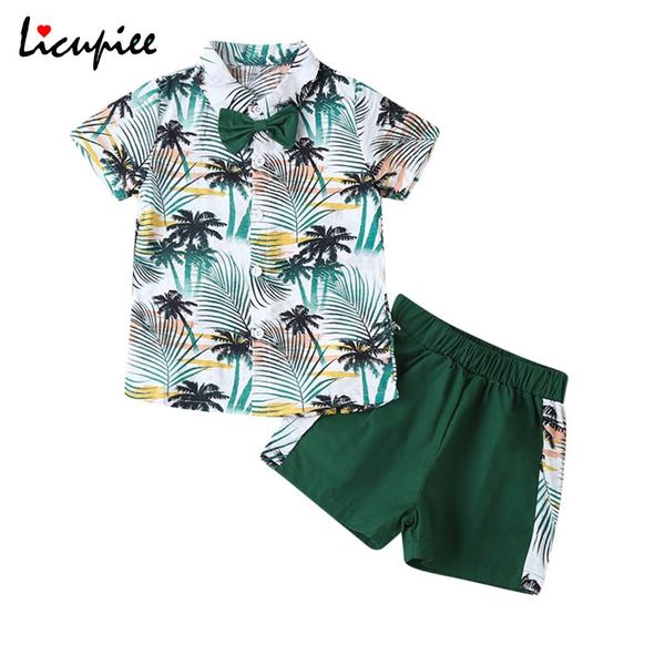 1-5 years turn down collar 2 pcs infant summer outfits baby boy plant print short sleeve lapel bowknot button shirt + clothing sets, White
1-5 years turn down collar 2 pcs infant summer outfits baby boy plant print short sleeve lapel bowknot button shirt + clothing sets, White
