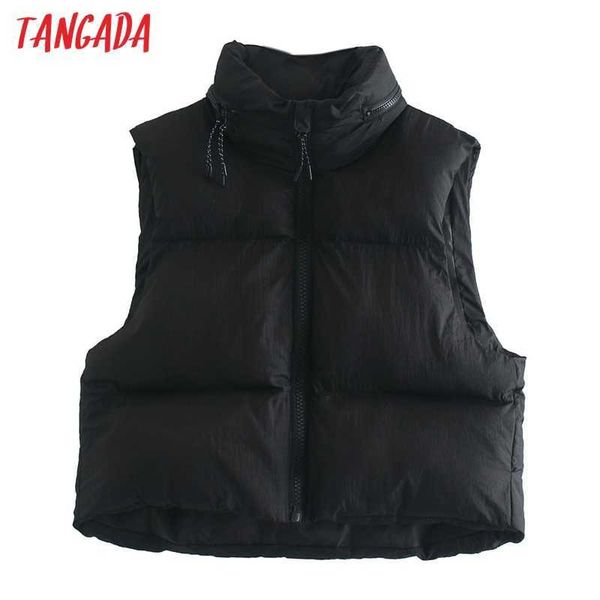 tangada women fashion oversized black short vest sweater zipper sleeveless female waistcoat chic ce154 210609, Black;white
tangada women fashion oversized black short vest sweater zipper sleeveless female waistcoat chic ce154 210609, Black;white