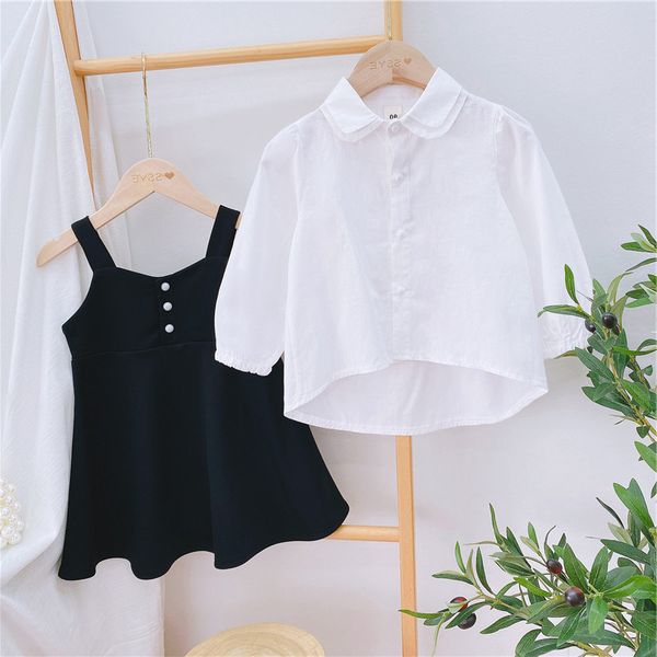 fashion baby girl set suit 2021 autumn kids clothing sets shirts and dress 2pieces kids girl outfit set tracksuit, White
fashion baby girl set suit 2021 autumn kids clothing sets shirts and dress 2pieces kids girl outfit set tracksuit, White