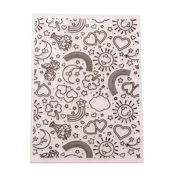 craft tools plastic embossing folder template diy scrapbook po card making decoration crafts rainbow sun
craft tools plastic embossing folder template diy scrapbook po card making decoration crafts rainbow sun