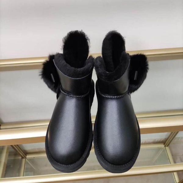 boots vallu2021 winter leather long furry fashion non-slip outdoor snow along the fur ball, Black
boots vallu2021 winter leather long furry fashion non-slip outdoor snow along the fur ball, Black