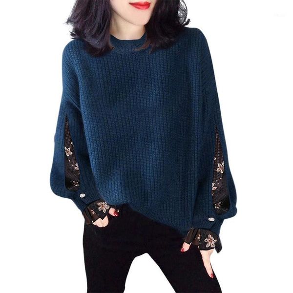 women's sweaters sheran 2021 spring autumn korean mesh loose round neck pullover womens alpaca cashmere knit sweater1, White;black
women's sweaters sheran 2021 spring autumn korean mesh loose round neck pullover womens alpaca cashmere knit sweater1, White;black