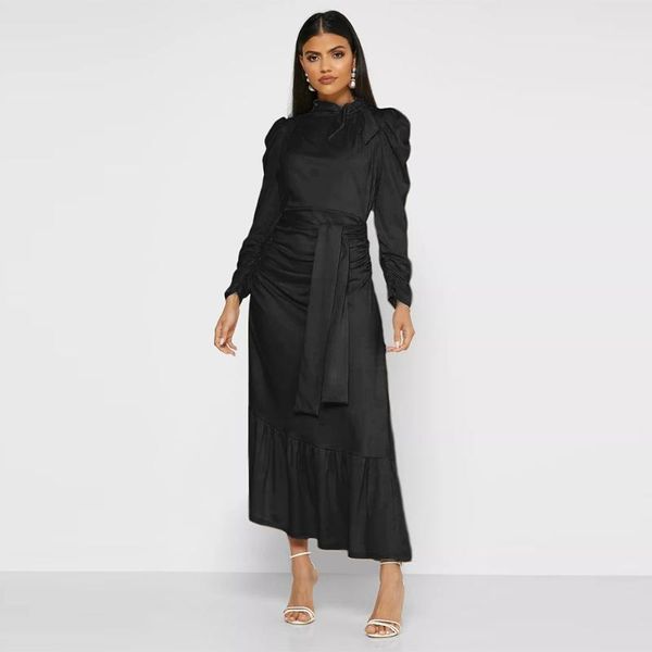 ethnic clothing elegant muslim irrgular abaya dress pleated lace-up moroccan kaftan dubai turkey party vestidos jubah robe abayas mujer fren, Red
ethnic clothing elegant muslim irrgular abaya dress pleated lace-up moroccan kaftan dubai turkey party vestidos jubah robe abayas mujer fren, Red