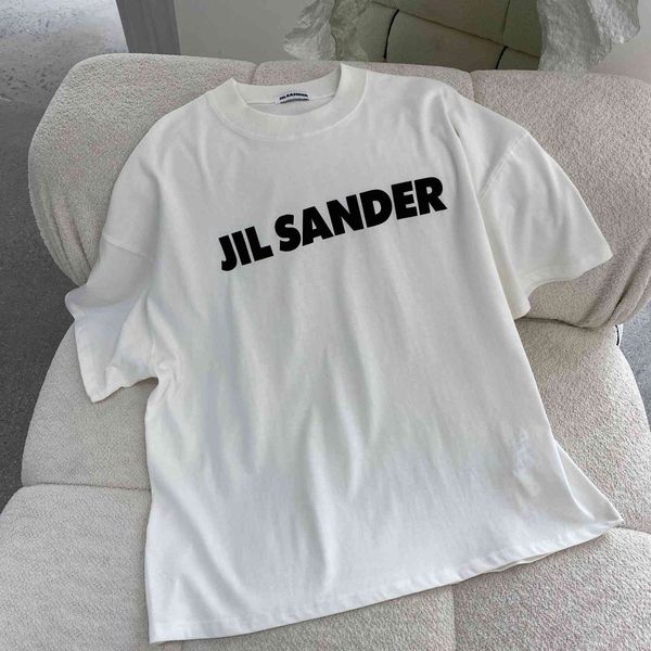 fashion designers jil sander new niche design printed tshirt clothes, White;black
fashion designers jil sander new niche design printed tshirt clothes, White;black