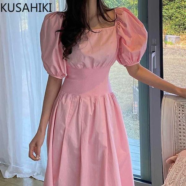 kusahiki puff sleeve square collar woman dress slim high waist elegant korean vestidos femme vintage dresses 6h070 210602, Black;gray
kusahiki puff sleeve square collar woman dress slim high waist elegant korean vestidos femme vintage dresses 6h070 210602, Black;gray