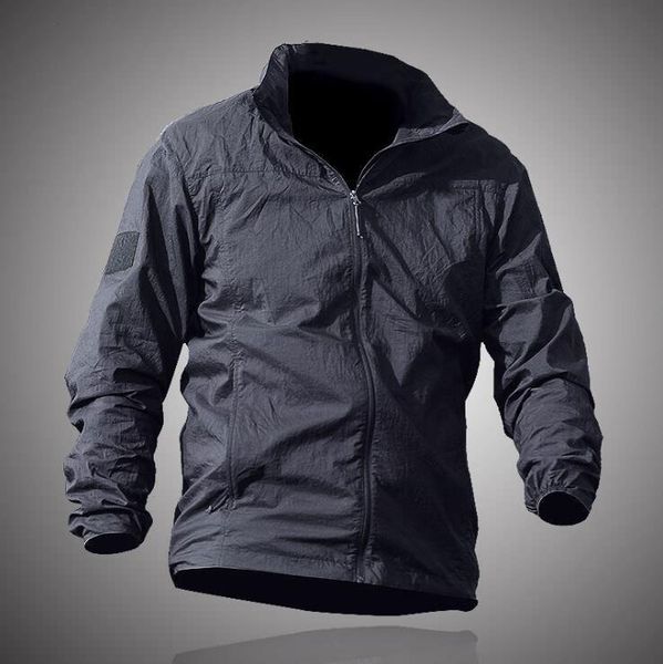 men's jackets outdoor tactical sunscreen clothing light skin spring and summer thin army fan windbreaker men, Black;brown
men's jackets outdoor tactical sunscreen clothing light skin spring and summer thin army fan windbreaker men, Black;brown