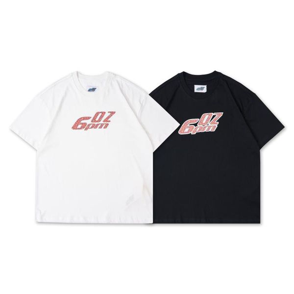 men's t-shirts short sleeve white men women 1:1 -quality t shirts color logo letter print tee 2021ss 6pm 6pmseason, White;black
men's t-shirts short sleeve white men women 1:1 -quality t shirts color logo letter print tee 2021ss 6pm 6pmseason, White;black