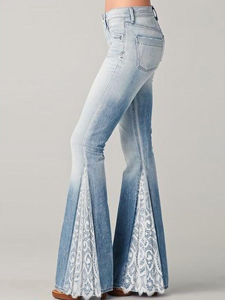 women's jeans fashion plus size baggy woman high waist flare pants wide leg jean femme casual streetwear denim trousers patchwork, Blue
women's jeans fashion plus size baggy woman high waist flare pants wide leg jean femme casual streetwear denim trousers patchwork, Blue