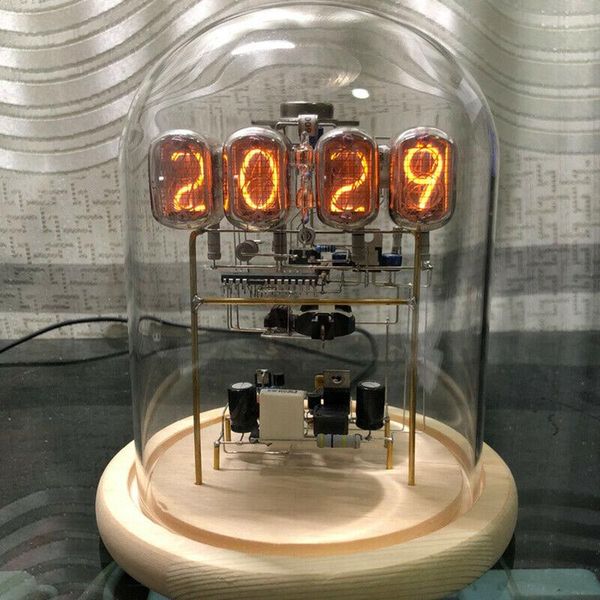 other clocks & accessories original classic vintage in-12 nixie tube clock kit diy / assembled w/ round glass case wood electrical standard
other clocks & accessories original classic vintage in-12 nixie tube clock kit diy / assembled w/ round glass case wood electrical standard