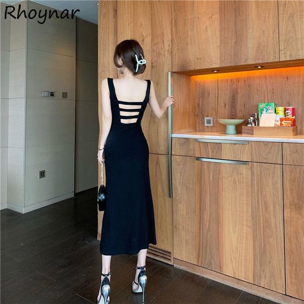casual dresses dress women summer backless elegant mid-calf sleeveless empire fashion cozy gown party vestido feminine female slim ins, Black;gray
casual dresses dress women summer backless elegant mid-calf sleeveless empire fashion cozy gown party vestido feminine female slim ins, Black;gray