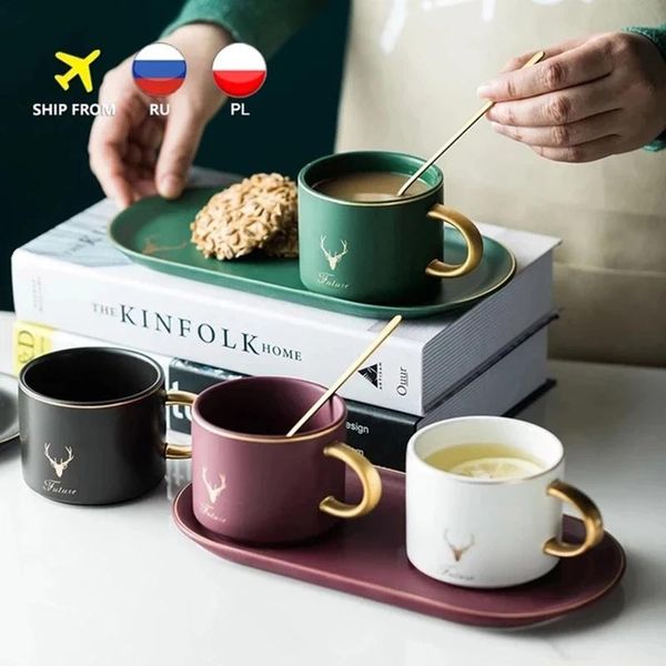 cups & saucers christmas cup gold rim ceramics coffee mug and spoon sets with gift box tea soy milk breakfast mugs dessert plate
cups & saucers christmas cup gold rim ceramics coffee mug and spoon sets with gift box tea soy milk breakfast mugs dessert plate