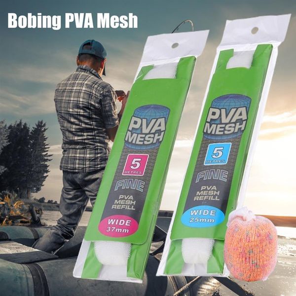 fishing accessories pva mesh 5m 25mm 37mm carp feeder trap bait bag nets soluble in water to beat the nest
fishing accessories pva mesh 5m 25mm 37mm carp feeder trap bait bag nets soluble in water to beat the nest