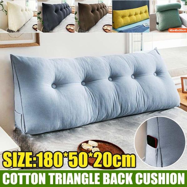 cushion/decorative pillow european removab waist cushion sofa large backrest bed long triangle headrest pillowcase tatami modern home decor
cushion/decorative pillow european removab waist cushion sofa large backrest bed long triangle headrest pillowcase tatami modern home decor