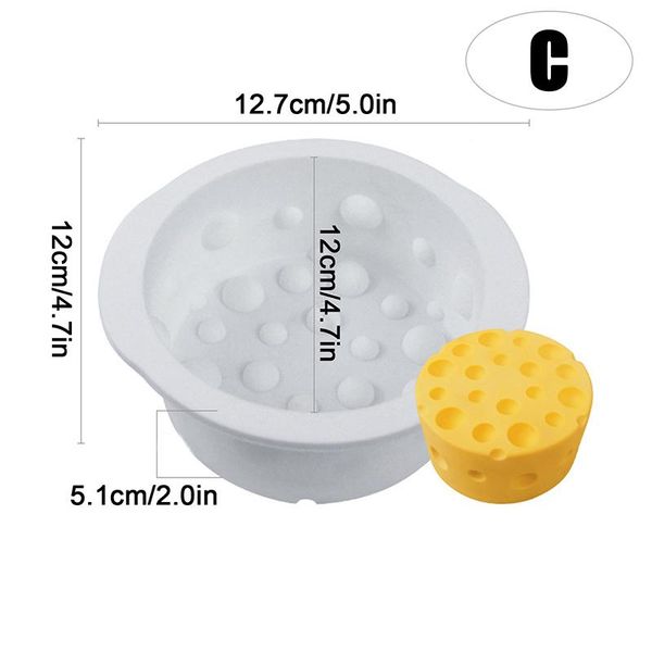 baking moulds cheese shaped cake 3d mold dessert ring art mousse silicone pastry tools
baking moulds cheese shaped cake 3d mold dessert ring art mousse silicone pastry tools