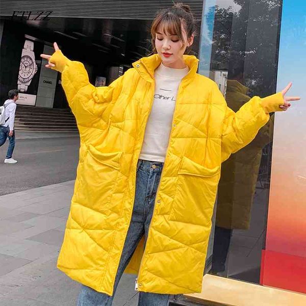 women ultra light white duck down parka winte long jacket coat loose casual breadwear female warm outwear 210423, Black
women ultra light white duck down parka winte long jacket coat loose casual breadwear female warm outwear 210423, Black