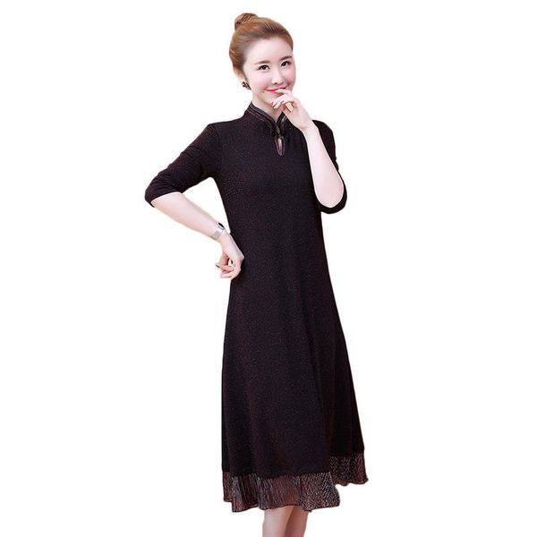 dress women vintage spring s lime clothed sleeves gola plus size female autumn dressed in party 5xl f033 5pdu, Black;gray
dress women vintage spring s lime clothed sleeves gola plus size female autumn dressed in party 5xl f033 5pdu, Black;gray