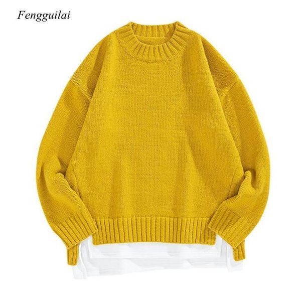 men's pullover sweater autumn winter casual solid color round neck knitted sweaters, White;black
men's pullover sweater autumn winter casual solid color round neck knitted sweaters, White;black