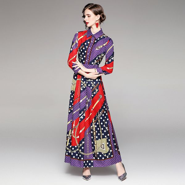 2023 runway polka dot printed dresses casual women designer lantern sleeve vintage shirt dress sweet girl spring autumn winter party busines, Black;gray
2023 runway polka dot printed dresses casual women designer lantern sleeve vintage shirt dress sweet girl spring autumn winter party busines, Black;gray