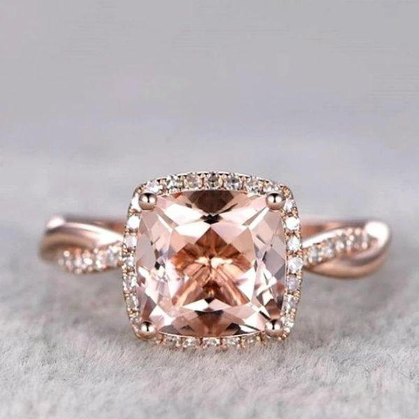 cluster rings classic 100% 925 sterling silver square cut rose gold gemstone wedding women fine jewelry, Golden;silver
cluster rings classic 100% 925 sterling silver square cut rose gold gemstone wedding women fine jewelry, Golden;silver