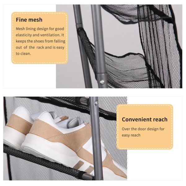 clothing & wardrobe storage 10 tier shoe rack over the door organizer hanging mesh lining shelf
clothing & wardrobe storage 10 tier shoe rack over the door organizer hanging mesh lining shelf