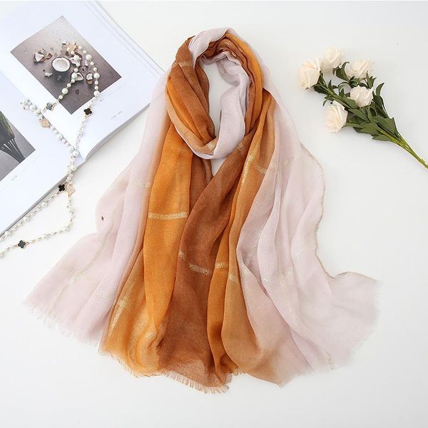 scarves 2021 est gradien glitter scarf summer beach holiday shawls polyester large size muslim women hijab head wraps 1pc retail, Blue;gray
scarves 2021 est gradien glitter scarf summer beach holiday shawls polyester large size muslim women hijab head wraps 1pc retail, Blue;gray