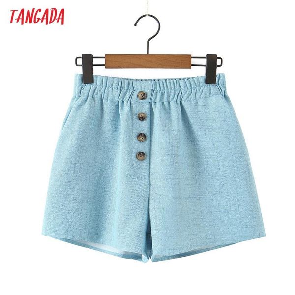 women's shorts tangada women elegant blue buttons pockets female retro casual pantalones 8h93, White;black
women's shorts tangada women elegant blue buttons pockets female retro casual pantalones 8h93, White;black