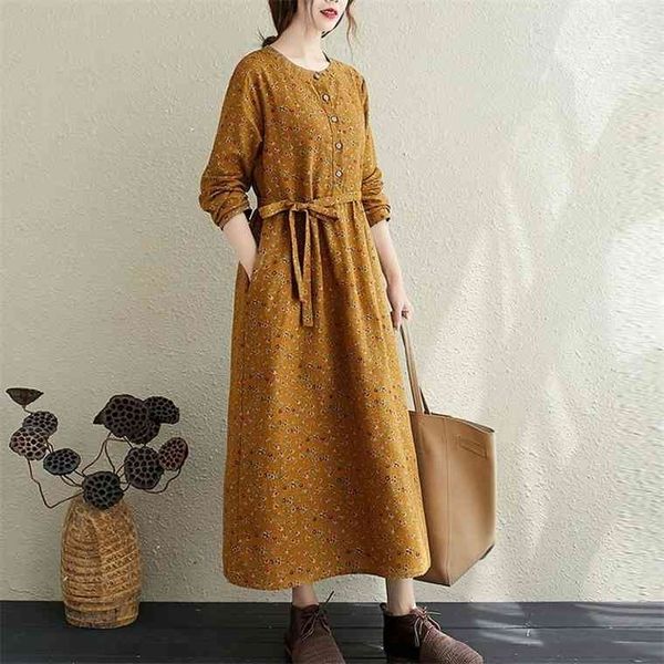 women autumn cotton linen long dress new arrival 2021 arts style vintage floral print loose ladies elegant a-line dresses s1857, Black;gray
women autumn cotton linen long dress new arrival 2021 arts style vintage floral print loose ladies elegant a-line dresses s1857, Black;gray