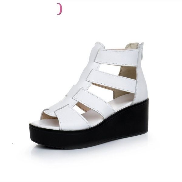 sandals women wedges heels genuine leather peep toe summer fashion female gladiator platform shoes woman x2ur, Black
sandals women wedges heels genuine leather peep toe summer fashion female gladiator platform shoes woman x2ur, Black