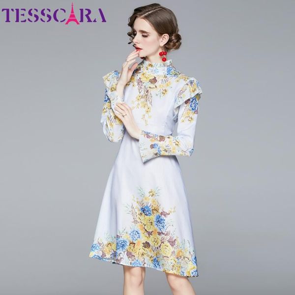 casual dresses tesscara women spring cotton & linen dress festa elegant floral party robe femme vintage designer ruffle vestido, Black;gray
casual dresses tesscara women spring cotton & linen dress festa elegant floral party robe femme vintage designer ruffle vestido, Black;gray