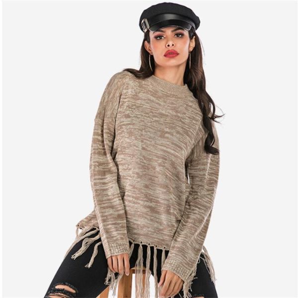women's sweaters sweater spring autumn ladies long sleeveo-neckfashion loose casual knitted tassel pullover girl's jumpers, White;black
women's sweaters sweater spring autumn ladies long sleeveo-neckfashion loose casual knitted tassel pullover girl's jumpers, White;black