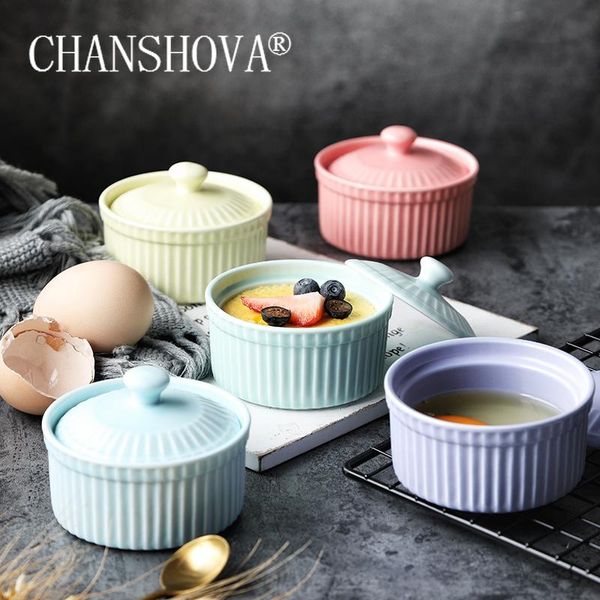 bowls chanshova modern ceramic with cover dessert bowl porcelain small soup cake baking mold kitchen utensils h144
bowls chanshova modern ceramic with cover dessert bowl porcelain small soup cake baking mold kitchen utensils h144