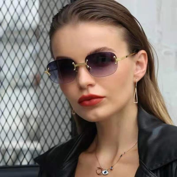 sunglasses 2021 womens fashion classic frameless gradient driving golf square rimless ultralight frame outdoor sports pilot glas, White;black
sunglasses 2021 womens fashion classic frameless gradient driving golf square rimless ultralight frame outdoor sports pilot glas, White;black