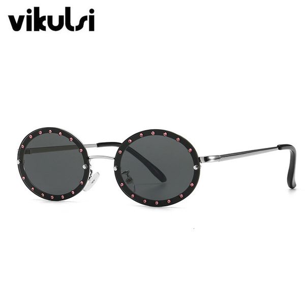 sun glasses 2021 crystal over glasses women vintage brand designer diamond round female oculos pink red purple eyewear uv400, White;black
sun glasses 2021 crystal over glasses women vintage brand designer diamond round female oculos pink red purple eyewear uv400, White;black