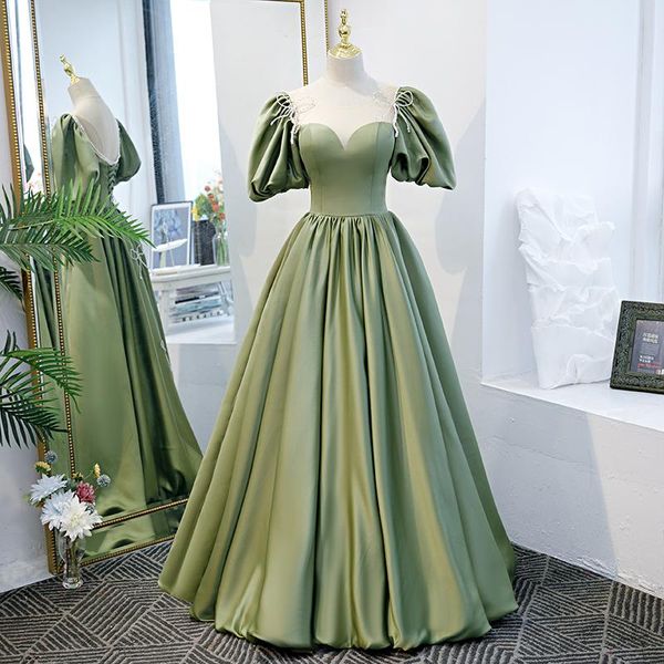 ethnic clothing perspective mesh collar qipao puff sleeve backless bandage cheongsams beads pearl formal party dresses bowknots robe de soir, Red
ethnic clothing perspective mesh collar qipao puff sleeve backless bandage cheongsams beads pearl formal party dresses bowknots robe de soir, Red