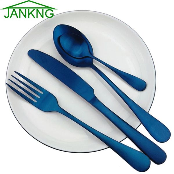 dinnerware sets noble blue colorful cutlery set stainless steel flatware tableware dinner servies knives forks spoons 24pcs
dinnerware sets noble blue colorful cutlery set stainless steel flatware tableware dinner servies knives forks spoons 24pcs