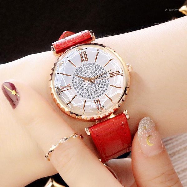 wristwatches luxury women's watches 2021 crystal leather bracelet ladies watch elegant party clock women gift relogio feminino saati, Slivery;brown
wristwatches luxury women's watches 2021 crystal leather bracelet ladies watch elegant party clock women gift relogio feminino saati, Slivery;brown