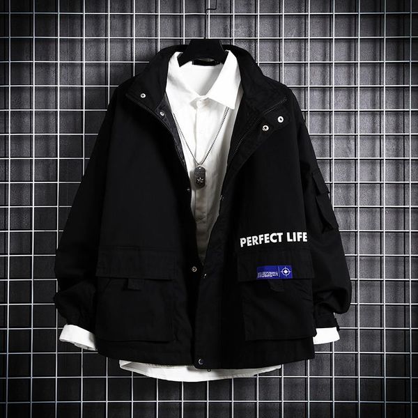 men's jackets korean style men jacket casual loose autumn fashion spring cardigan harajuku hommes veste clothing db60jk, Black;brown
men's jackets korean style men jacket casual loose autumn fashion spring cardigan harajuku hommes veste clothing db60jk, Black;brown