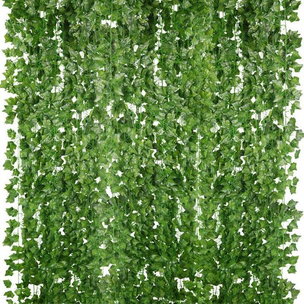 decorative flowers & wreaths party joy 12pcs 2.2m artificial ivy leaf hanging plants fake silk garland greenery for home garden wedding wall
decorative flowers & wreaths party joy 12pcs 2.2m artificial ivy leaf hanging plants fake silk garland greenery for home garden wedding wall