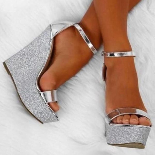 sandals 2021 wedges silver high heels women ankle strappy platform ladies shoes fashion womens pumps size 42, Black
sandals 2021 wedges silver high heels women ankle strappy platform ladies shoes fashion womens pumps size 42, Black