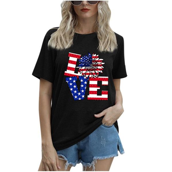 women's t-shirt american flag letter print tshirts 4th of-july for women short sleeve t shirt summer teeshirt camisetas de manga curta, White
women's t-shirt american flag letter print tshirts 4th of-july for women short sleeve t shirt summer teeshirt camisetas de manga curta, White