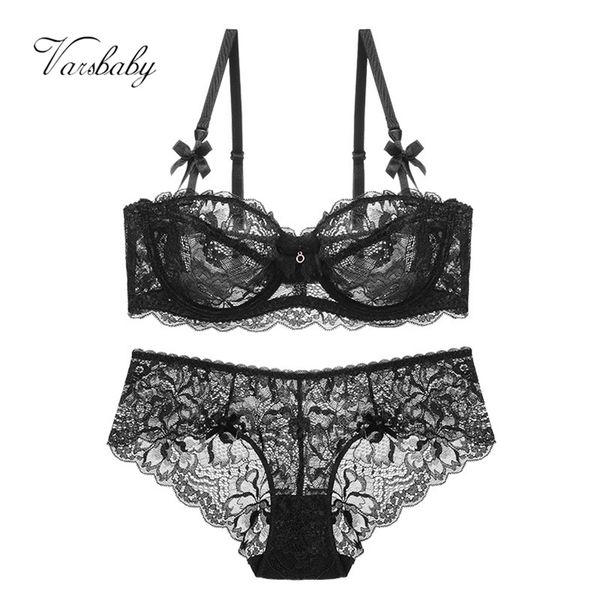 varsbaby ladies ultra-thin lace underwear half cup comfortable breathable bra sets 211104, Red;black
varsbaby ladies ultra-thin lace underwear half cup comfortable breathable bra sets 211104, Red;black
