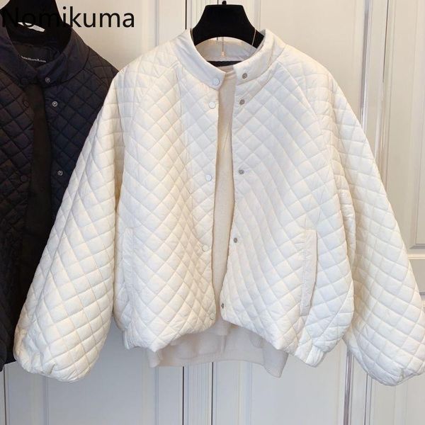 women's jackets nomikuma korean style women solid color vintage casual plaid arrival stand collar long sleeve outerwear coats, Black;brown
women's jackets nomikuma korean style women solid color vintage casual plaid arrival stand collar long sleeve outerwear coats, Black;brown
