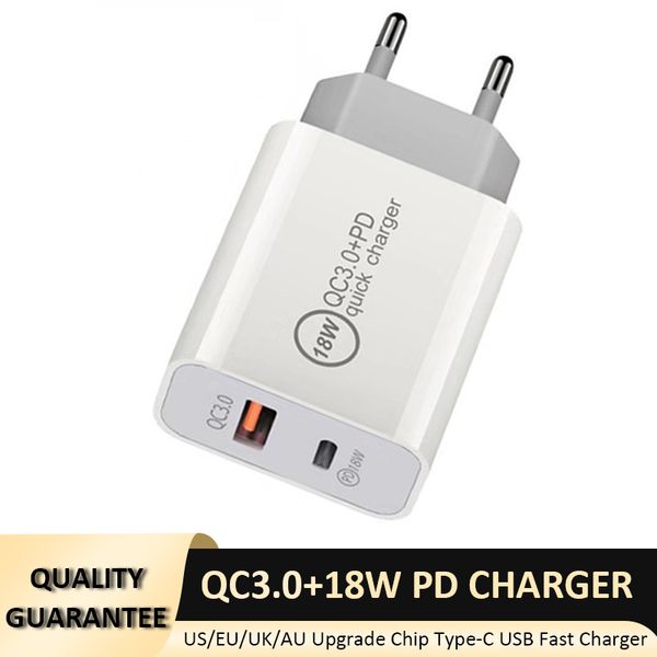 pd/qc 3.0 fast power charger 18w 2-port usb adapter eu us uk au plug type-c quick wall chargers
pd/qc 3.0 fast power charger 18w 2-port usb adapter eu us uk au plug type-c quick wall chargers